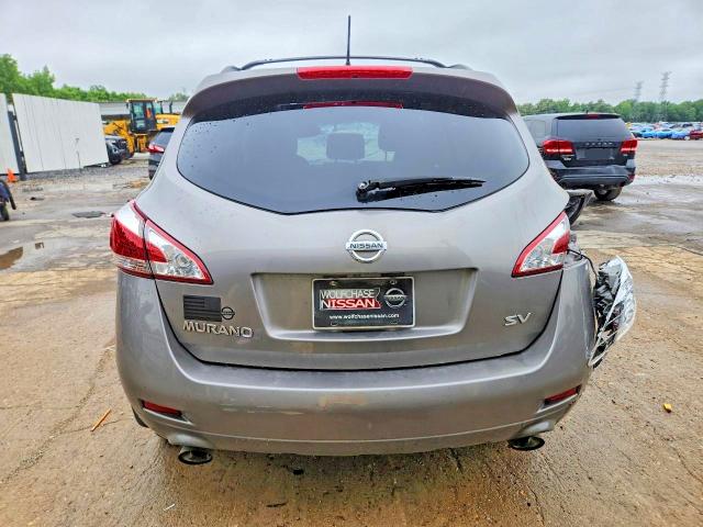 2012 Nissan Murano VIN JN8AZ1MU0CW112039 COPART salvage auction — ALL OVER, TN - SALVAGE CERTIFICATE (P), sold $425 on 2026-07-16 (photo 6)