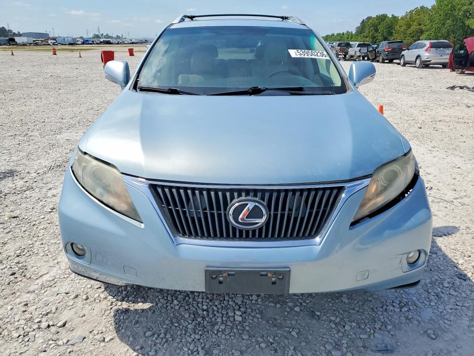 2012 Lexus Rx VIN 2T2ZK1BA8CC078335 COPART salvage auction — REAR END, Tx - Salvage Vehicle Title, sold $6,600 on 2026-07-10 (photo 5)