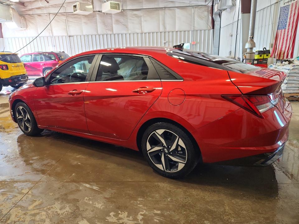 2021 Hyundai Elantra VIN KMHLP4AG4MU071322 COPART salvage auction — SIDE, Wi - Junked Vehicle Bill Of Sale, sold $4,200 on 2026-07-27 (photo 2)