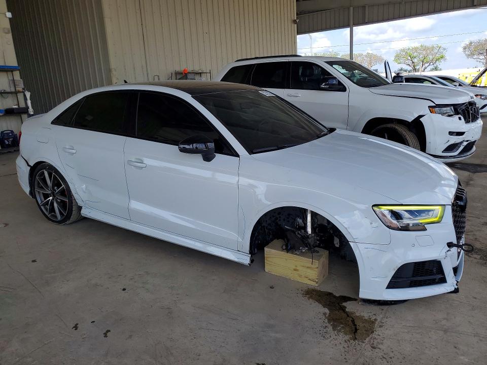 2020 Audi S3 VIN WAUE1GFFXLA103557 COPART salvage auction — FRONT END, Fl - Certificate Of Destruction, sold $7,100 on 2026-07-15 (photo 4)