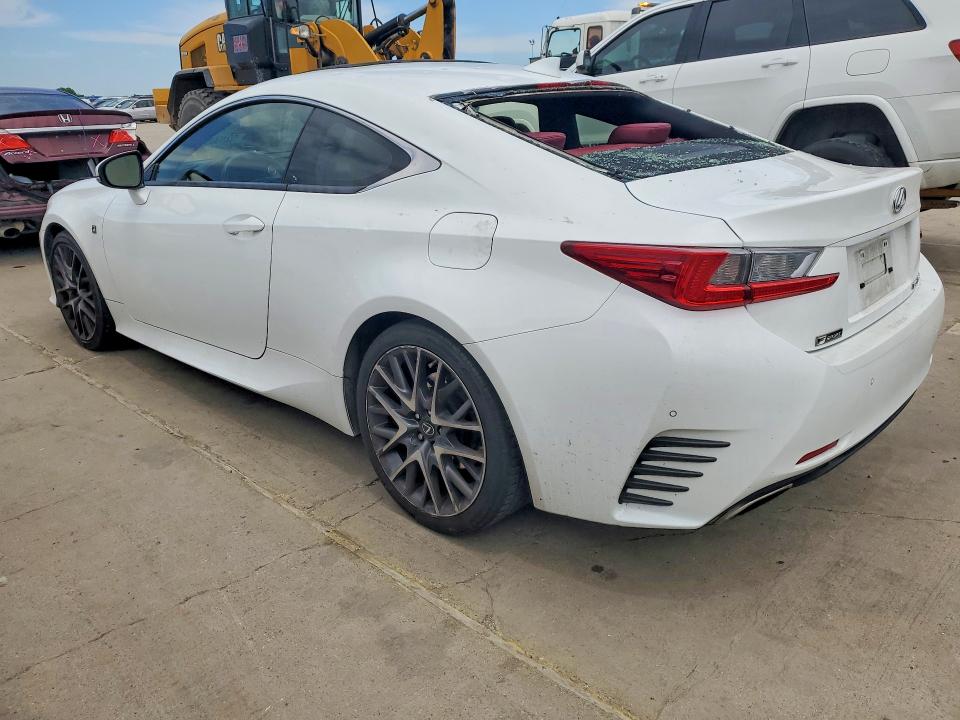 2018 Lexus VIN JTHHA5BC8J5008466 COPART salvage auction — HAIL, Tx - Certificate Of Title, sold $12,300 on 2026-07-13 (photo 2)