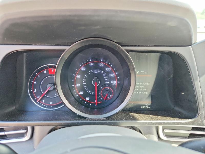 2023 Hyundai Elantra VIN 5NPLM4AG3PH106539 COPART salvage auction — FRONT END, Nj - Cert Of Title-Salvage, sold $4,100 on 2026-07-17 (photo 9)