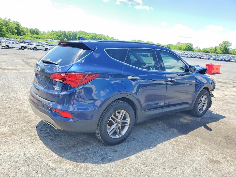 2017 Hyundai Santa fe VIN 5XYZUDLB7HG484609 COPART salvage auction — FRONT END, Pa - Certificate Of Salvage, sold $2,250 on 2026-07-28 (photo 3)
