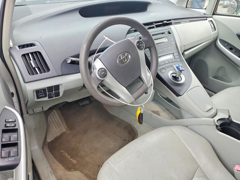 2010 Toyota Prius VIN JTDKN3DU2A1263112 COPART salvage auction — REAR END, WA - BILL OF SALE, sold $525 on 2026-07-24 (photo 8)