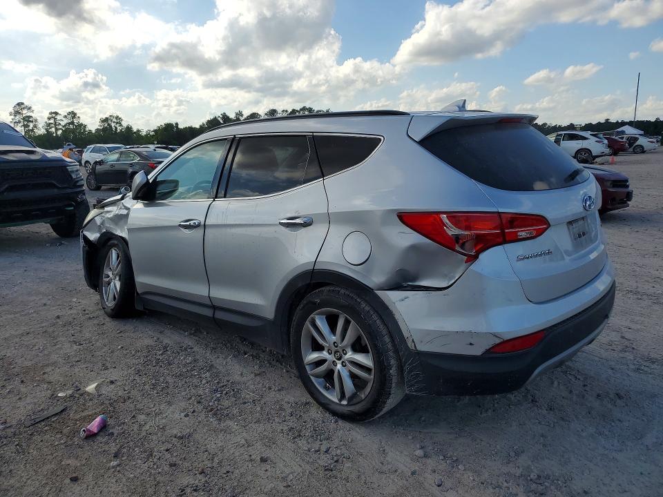 2013 Hyundai Santa fe VIN 5XYZU3LA0DG098304 COPART salvage auction — FRONT END, Tx - Salvage Vehicle Title, sold $1,950 on 2026-07-10 (photo 2)