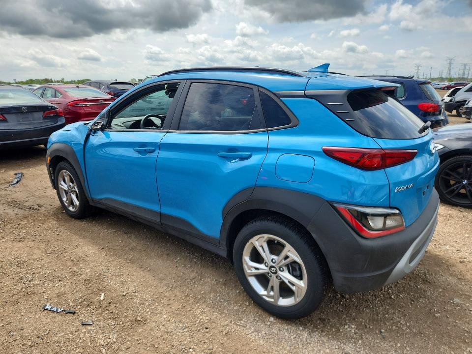 2023 Hyundai Kona VIN KM8K6CAB1PU982564 COPART salvage auction — SIDE, IL - SALVAGE CERTIFICATE, sold $250 on 2026-07-28 (photo 2)