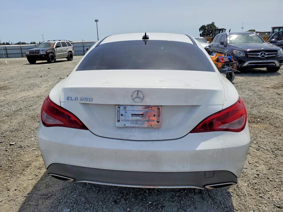 2018 Mercedes-benz Cla-class VIN WDDSJ4EB0JN639898 COPART salvage auction — FRONT END, Ca - Salvage Certificate, sold $1,000 on 2026-07-02 (photo 6)