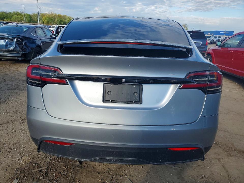 2025 Tesla Model x VIN 7SAXCDE59SF461397 COPART salvage auction — FRONT END, Mi - Certificate Of Title, sold $900 on 2026-07-31 (photo 6)