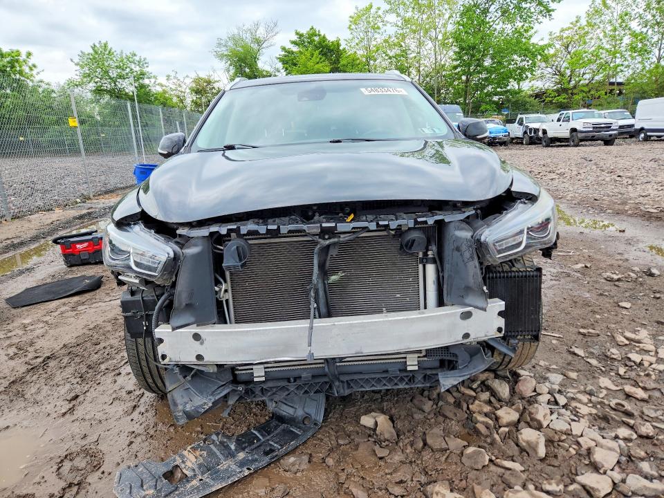 2019 Infiniti Qx60 VIN 5N1DL0MM2KC554451 COPART salvage auction — FRONT END, Pa - Certificate Of Salvage, sold $3,550 on 2026-07-22 (photo 5)