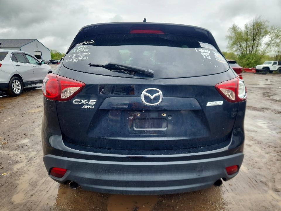2014 Mazda Cx-5 VIN JM3KE4DYXE0340918 COPART salvage auction — HAIL, Oh - Cert Of Title-Salvage, sold $3,000 on 2026-07-02 (photo 6)