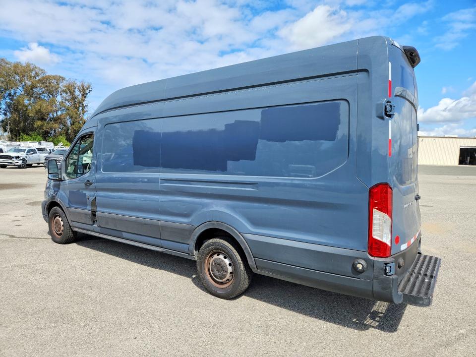 2020 Ford Transit VIN 1FTBR3X83LKB27698 COPART salvage auction — SIDE, CA - CERTIFICATE OF TITLE, sold $17,400 on 2026-07-31 (photo 2)