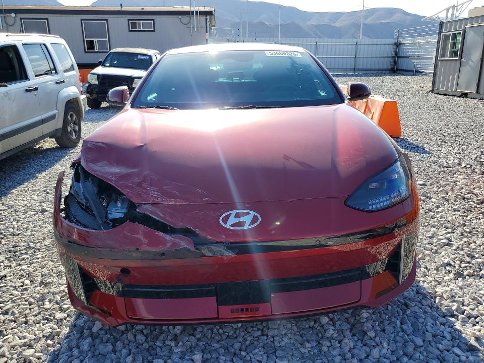 2023 Hyundai Ioniq 6 VIN KMHM34AC0PA024694 COPART salvage auction — FRONT END, NV - SALVAGE TITLE, sold $5,600 on 2026-07-22 (photo 5)
