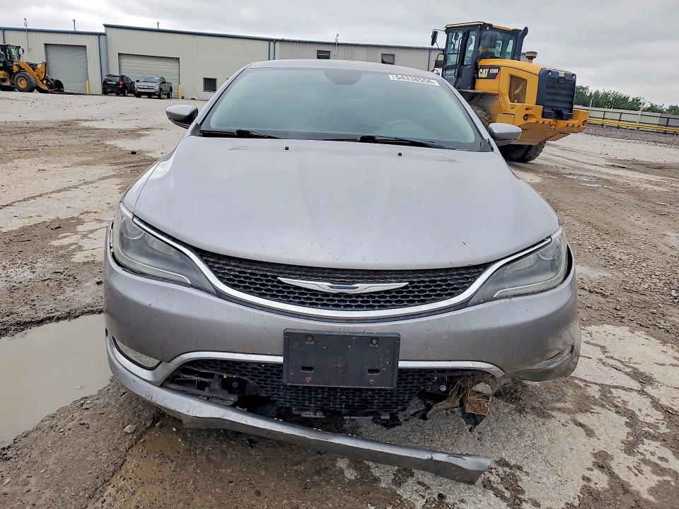 2015 Chrysler 200 VIN 1C3CCCCB2FN633716 COPART salvage auction — FRONT END, Ks - Cert Of Title-Salvage, sold $775 on 2026-07-02 (photo 5)
