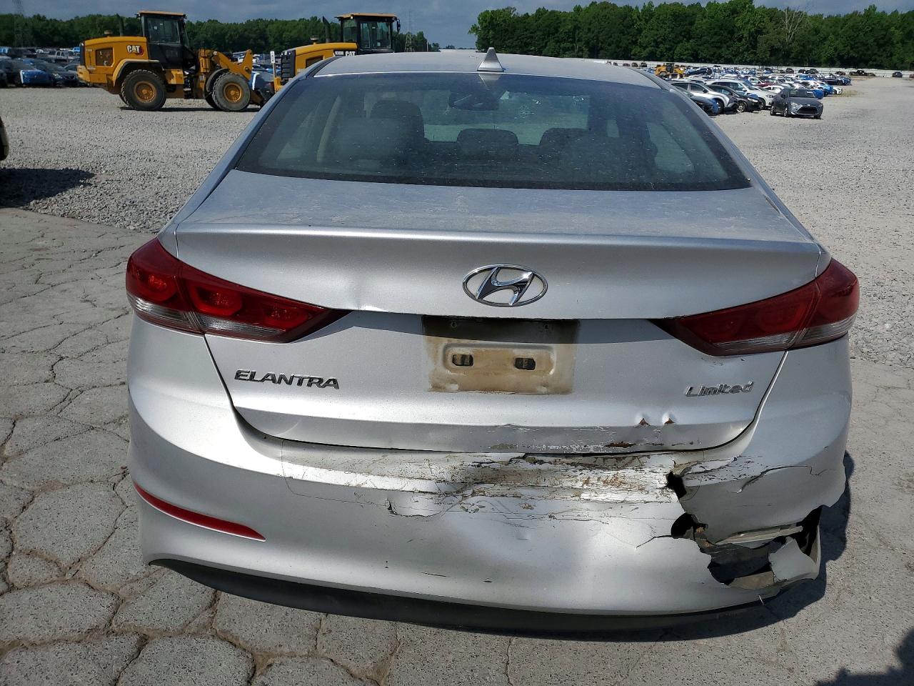 2017 Hyundai Elantra VIN 5NPD84LF0HH034469 COPART salvage auction — Burn Engine, TN - SALVAGE CERTIFICATE, sold $400 on 2026-06-23 (photo 6)