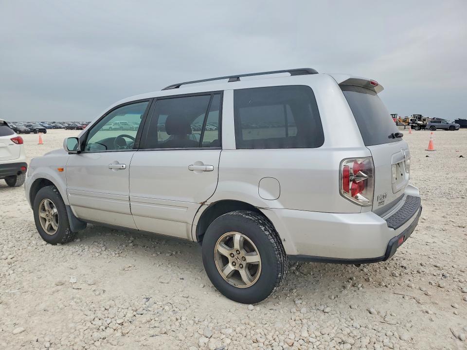 2007 Honda Pilot VIN 5FNYF18417B020610 COPART salvage auction — SIDE, Tx - Certificate Of Title, sold $300 on 2026-07-02 (photo 2)