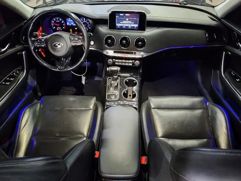 2019 Kia Stinger VIN KNAE15LA0K6051161 COPART salvage auction — MINOR DENT/SCRATCHES, Ct - Certificate Of Title, sold $4,500 on 2026-07-02 (photo 8)