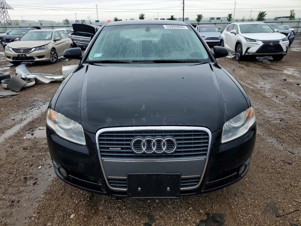 2006 Audi A4 VIN WAUDF78E26A227957 COPART salvage auction — FRONT END, Il - Salvage Certificate, sold $325 on 2026-07-02 (photo 5)