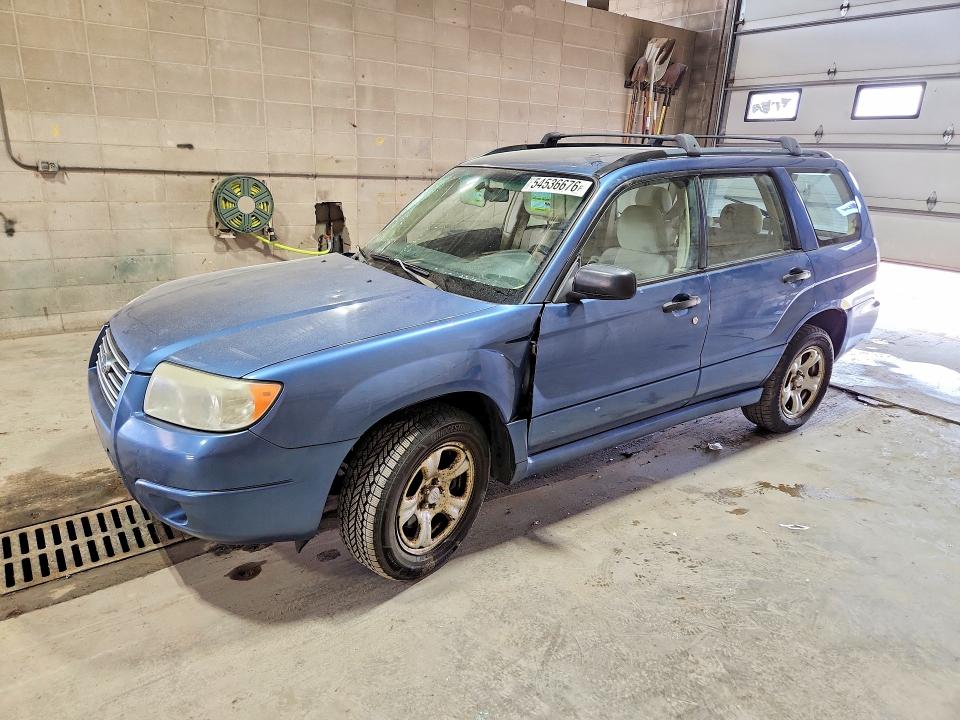 2007 Subaru Forester VIN JF1SG63617H702384 COPART salvage auction — SIDE, Mn - Cert Of Title-Prior Salvage, sold $250 on 2026-07-21 (photo 1)
