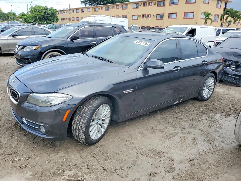 2016 BMW 5 series VIN WBA5A7C52GG150936 COPART salvage auction — MINOR DENT/SCRATCHES, Fl - Certificate Of Title, sold $1,800 on 2026-07-28 (photo 1)
