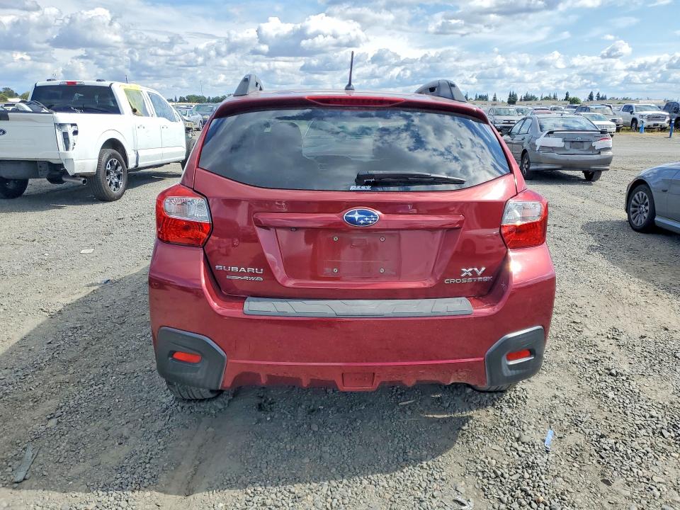 2015 Subaru Xv crosstrek VIN JF2GPADC4F8262748 COPART salvage auction — FRONT END, Ca - Salvage Certificate, sold $500 on 2026-07-02 (photo 6)