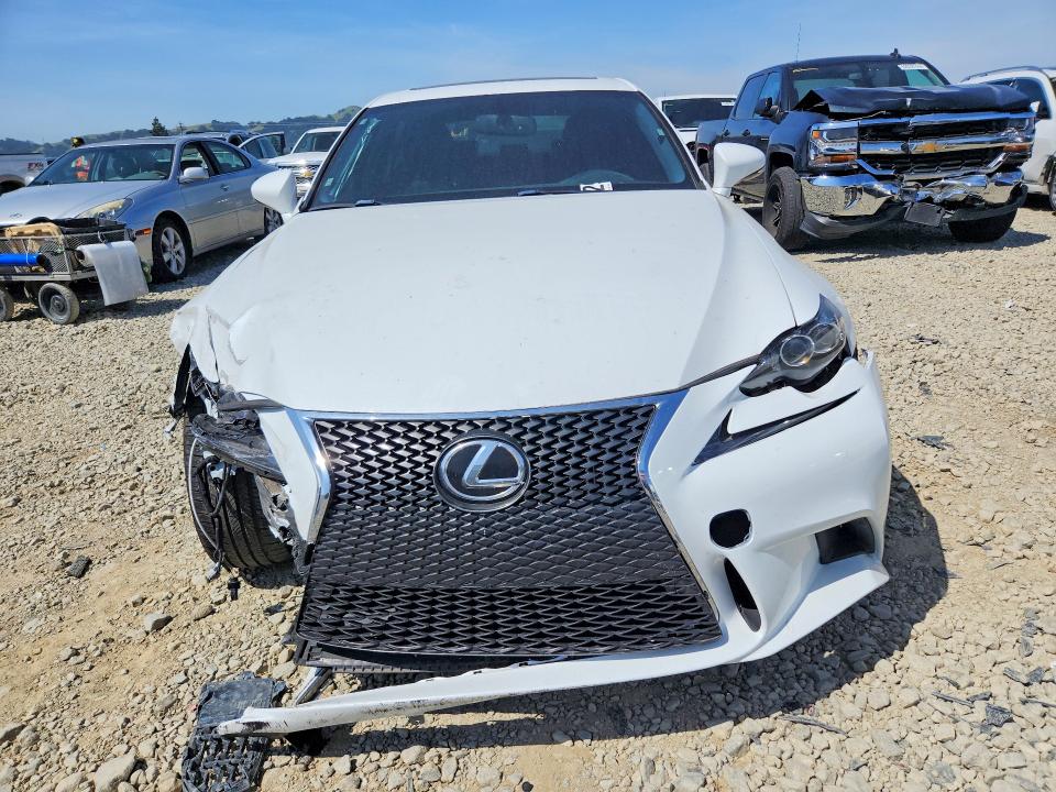 2016 Lexus Is 200t VIN JTHBA1D25G5033921 COPART salvage auction — FRONT END, Ca - Salvage Certificate, sold $4,600 on 2026-07-07 (photo 5)