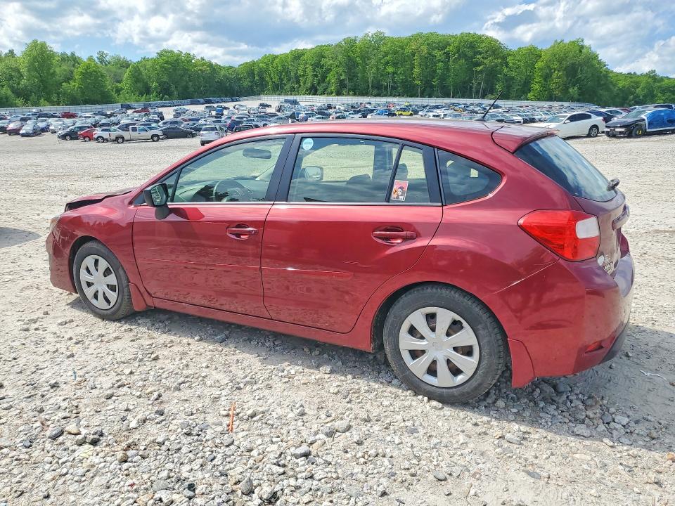2015 Subaru Impreza VIN JF1GPAA6XF8251322 COPART salvage auction — FRONT END, Ma - Cert Of Title-Reconstrctd Coll, sold $200 on 2026-07-29 (photo 2)
