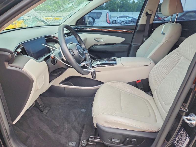 2024 Hyundai Tucson VIN KM8JECD10RU187106 COPART salvage auction — HAIL, Mo - Salvage Certificate Of Title, sold $12,600 on 2026-07-15 (photo 7)