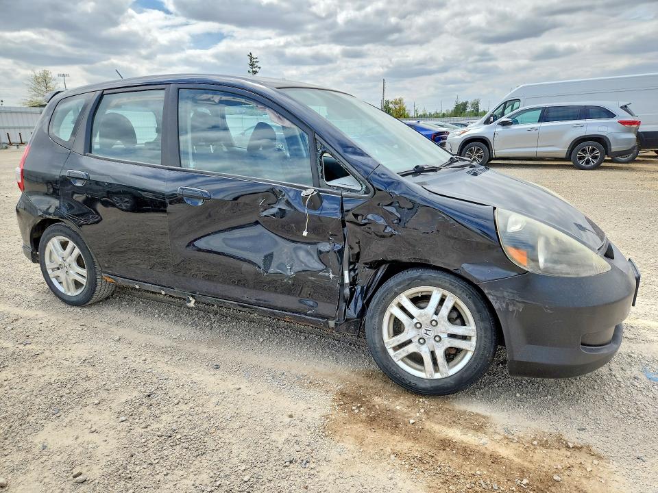 2008 Honda Fit VIN JHMGD38618S013898 COPART salvage auction — SIDE, Ia - Cert Of Title-Salvage Title, sold $150 on 2026-07-08 (photo 4)