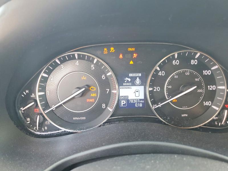 2018 Nissan Armada VIN JN8AY2NDXJ9056162 COPART salvage auction — FRONT END, Sc - Cert Of Title-Salvage, sold $5,500 on 2026-07-03 (photo 9)