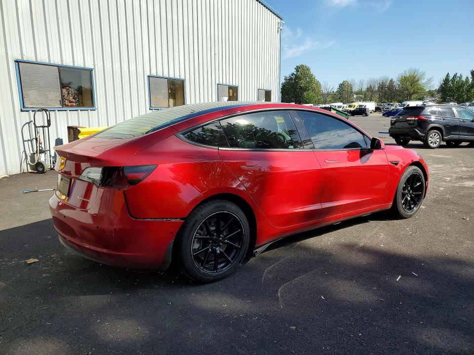 2020 Tesla VIN 5YJ3E1EB6LF601112 COPART salvage auction — UNDERCARRIAGE, Or - Salvage Title Certificate, sold $7,600 on 2026-07-13 (photo 3)