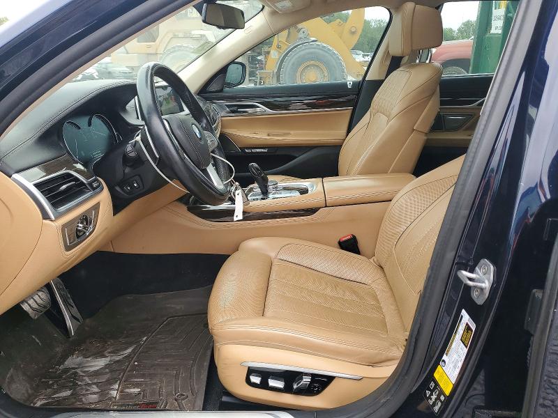 2016 BMW 7er VIN WBA7F2C59GG419558 COPART salvage auction — MINOR DENT/SCRATCHES, Ga - Certificate Of Title (P), sold $8,500 on 2026-07-28 (photo 7)