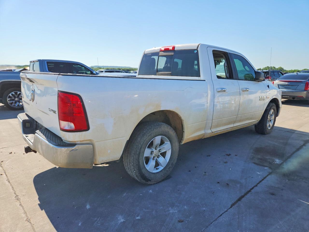 2018 Ram 1500 VIN 1C6RR6GT7JS169056 COPART salvage auction — Rear End, IN - CERTIFICATE OF TITLE (P), sold $2,450 on 2026-07-02 (photo 3)
