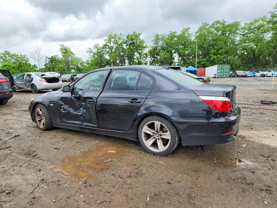2008 BMW 5 series VIN WBANU53538CT10519 COPART salvage auction — SIDE, MD - PARTS ONLY-NO TITLE LETTER, sold $425 on 2026-07-14 (photo 2)