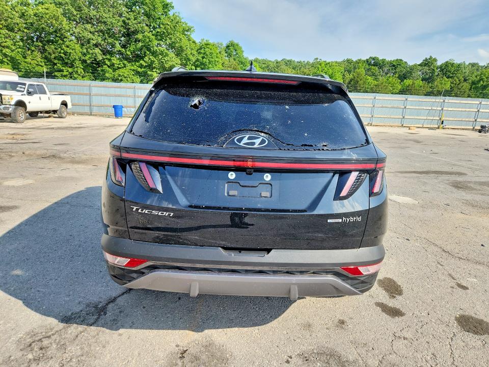 2024 Hyundai Tucson VIN KM8JECD10RU187106 COPART salvage auction — HAIL, Mo - Salvage Certificate Of Title, sold $12,600 on 2026-07-15 (photo 6)