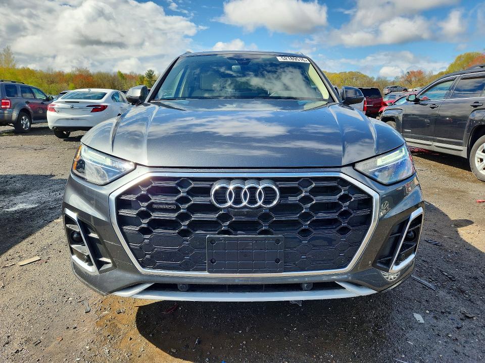 2024 Audi VIN WA1EAAFY0R2021660 COPART salvage auction — REAR END, Ma - Cert Of Title-Salvage, sold $18,300 on 2026-07-08 (photo 5)