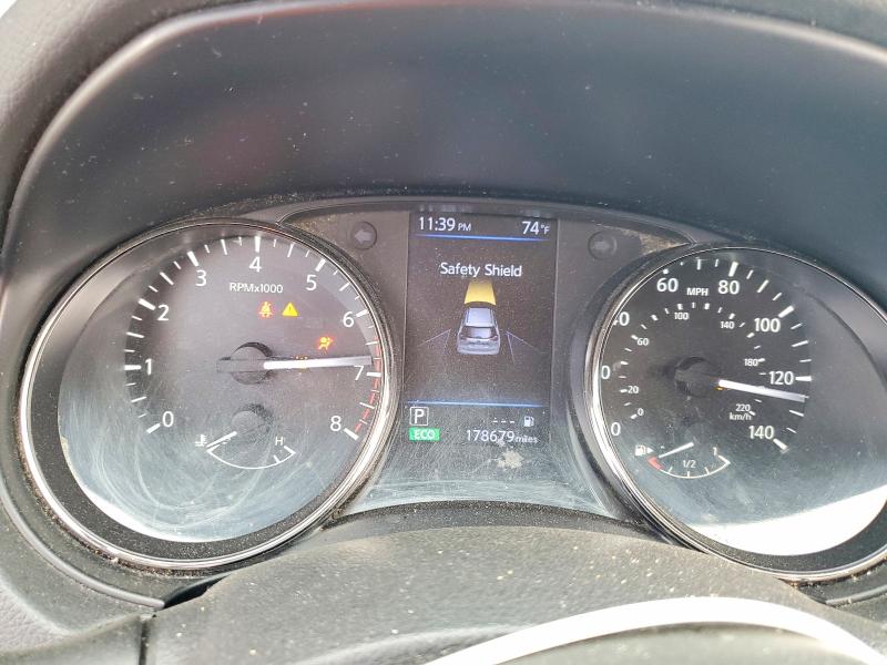 2018 Nissan Rogue VIN JN8AT2MT2JW470478 COPART salvage auction — FRONT END, Tx - Salvage Vehicle Title, sold $1,650 on 2026-07-06 (photo 9)