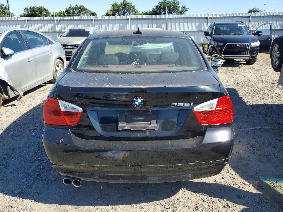 2008 BMW 3 series VIN WBAVA37588NL54947 COPART salvage auction — FRONT END, Ca - Dis/Dlr/Exp Only Clean Title (P), sold $325 on 2026-07-07 (photo 6)