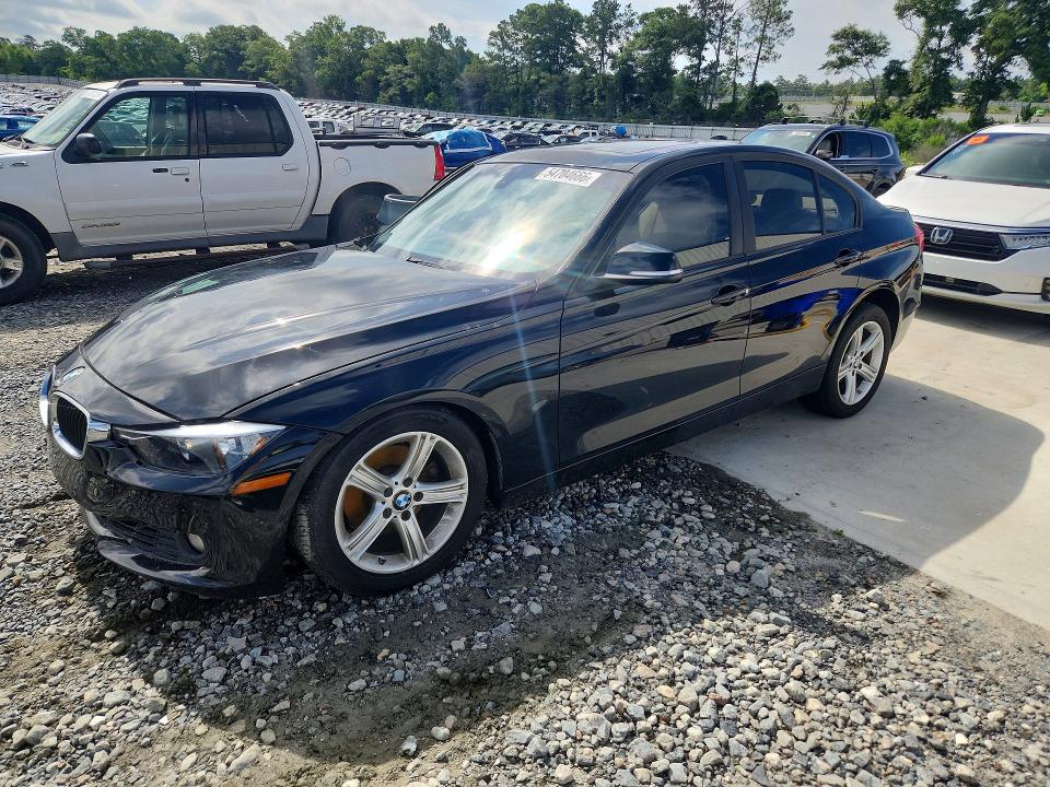 2014 BMW 3 series VIN WBA3A5C5XEJ463437 COPART salvage auction — FRONT END, GA - CERT OF TITLE-SALVAGE, sold $400 on 2026-07-09 (photo 1)
