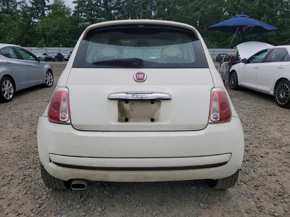 2015 Fiat 500 VIN 3C3CFFAR9FT619692 COPART salvage auction — SIDE, Wa - Bill Of Sale, sold $475 on 2026-07-10 (photo 6)