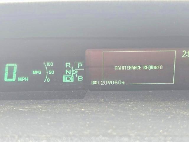 2012 Toyota Prius VIN JTDKN3DU5C5460996 COPART salvage auction — MINOR DENT/SCRATCHES, MS - CERTIFICATE OF TITLE, sold $3,900 on 2026-07-27 (photo 8)