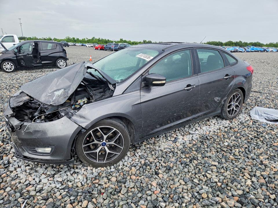 2018 Ford Focus VIN 1FADP3H25JL243488 COPART salvage auction — FRONT END, Fl - Cert Of Title Slvg Rebuildable, sold $575 on 2026-08-01 (photo 1)