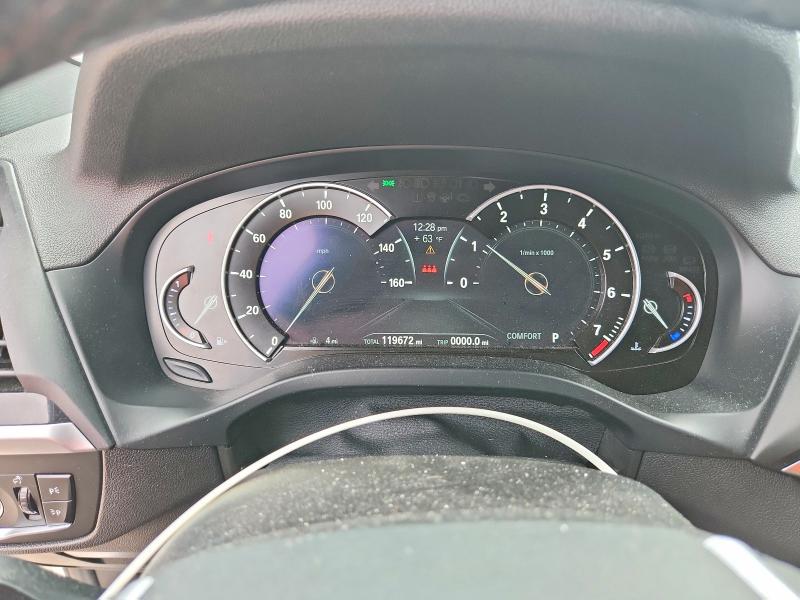 2019 BMW X3 VIN 5UXTR9C58KLD90430 COPART salvage auction — HAIL, Ks - Cert Of Title-Salvage, sold $7,900 on 2026-07-08 (photo 9)