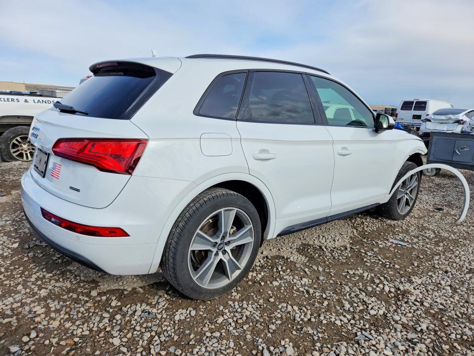 2019 Audi Q5 VIN WA1BNAFY8K2055990 COPART salvage auction — FRONT END, Ut - Salvage Certificate, sold $7,400 on 2026-07-28 (photo 3)