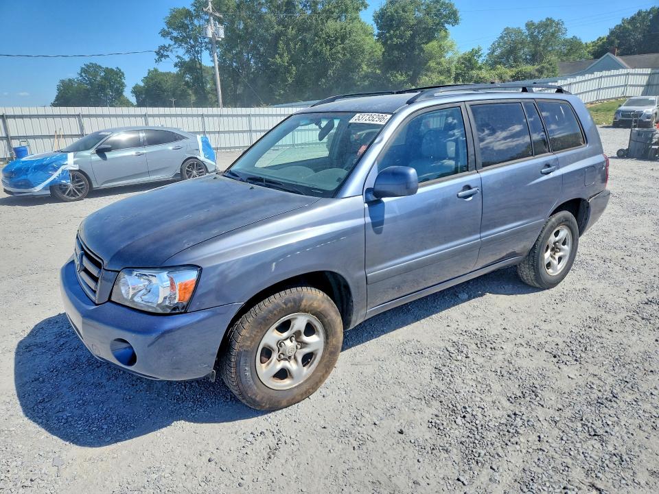 2006 Toyota Highlander VIN JTEGD21A260152064 COPART salvage auction — SIDE, Nc - Salvage Certificate Of Title, sold $1,450 on 2026-07-15 (photo 1)