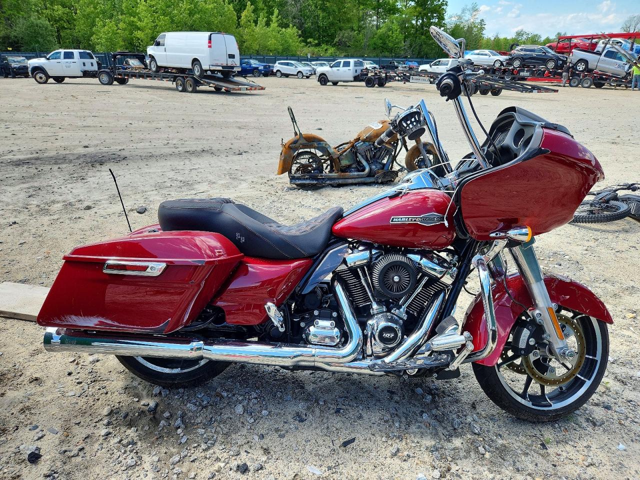2021 Harley-Davidson fl VIN 1HD1KHC11MB665502 — COPART salvage auction photo