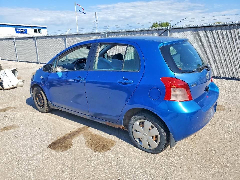 2007 Toyota Yaris VIN JTDKT923375122120 COPART salvage auction — MINOR DENT/SCRATCHES, On - Permit No Brand - Unfit, sold $800 on 2026-07-08 (photo 2)