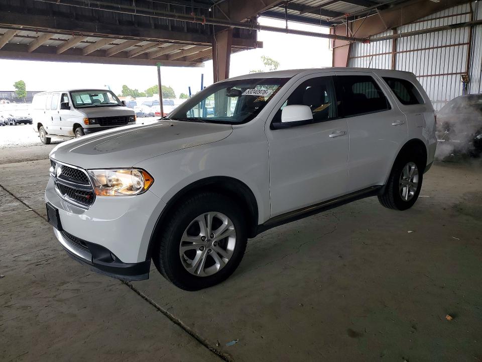 2013 Dodge Durango VIN 1C4RDHAG2DC668375 COPART salvage auction — MINOR DENT/SCRATCHES, Ca - Dis/Dlr/Exp Only Clean Title, sold $2,000 on 2026-07-02 (photo 1)