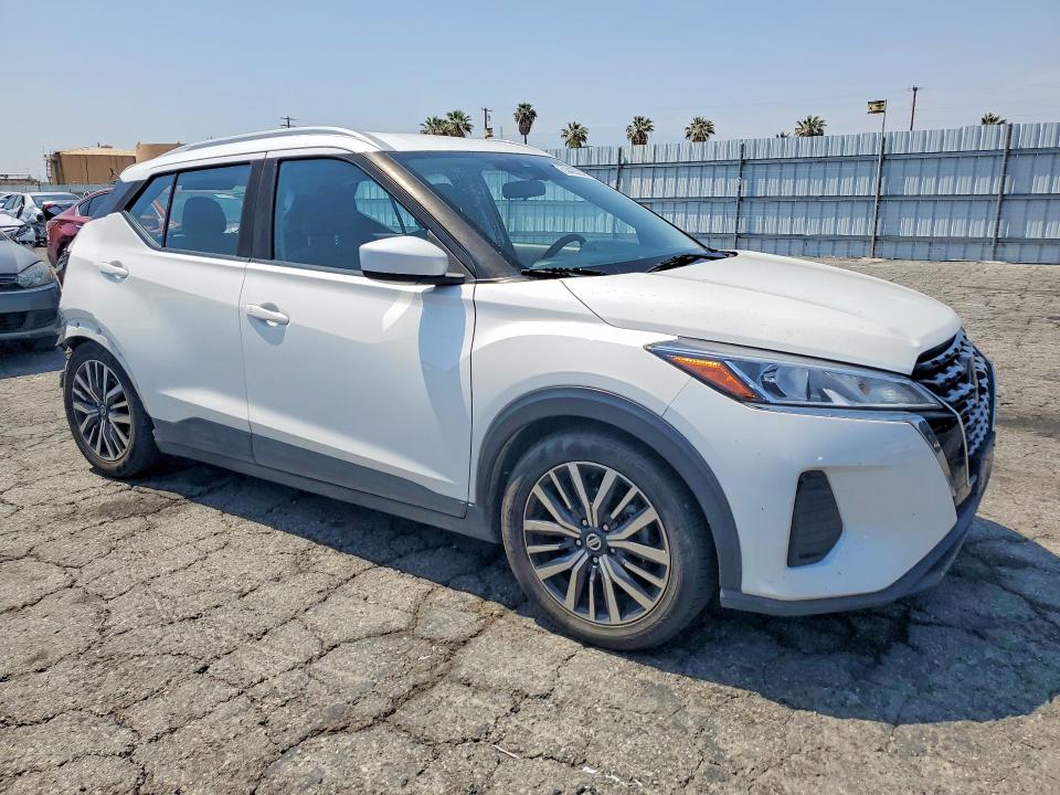 2021 Nissan Kicks VIN 3N1CP5CV7ML505803 COPART salvage auction — REAR END, Ca - Salvage Certificate, sold $2,450 on 2026-07-09 (photo 4)