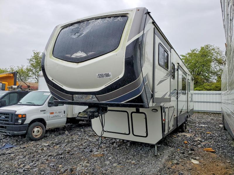 2020 Montana Trailer VIN 4YDF3772XLA742239 COPART salvage auction — ROOF, NY - MV-907A SALVAGE CERTIFICATE, sold $11,200 on 2026-07-08 (photo 2)