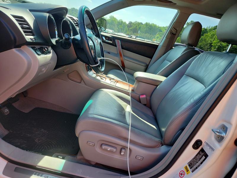 2010 Toyota Highlander VIN JTEYK3EH2A2096552 COPART salvage auction — FRONT END, Ga - Cert Of Title-Salvage, sold $3,900 on 2026-07-27 (photo 7)